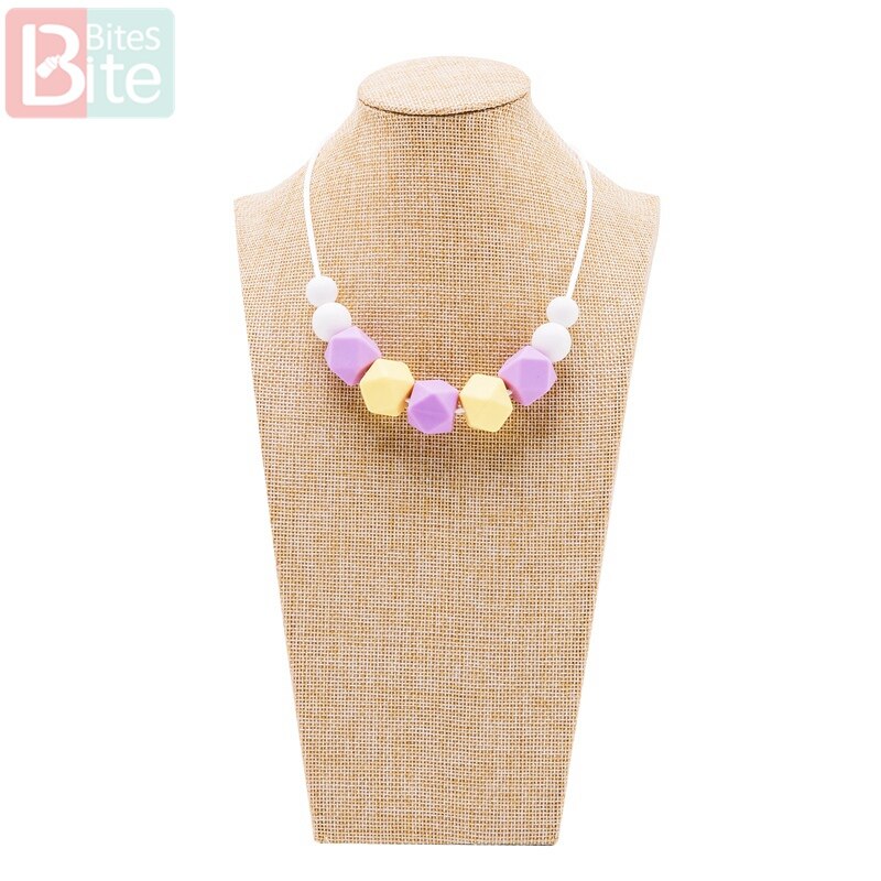 Silicone Baby Teether Necklace